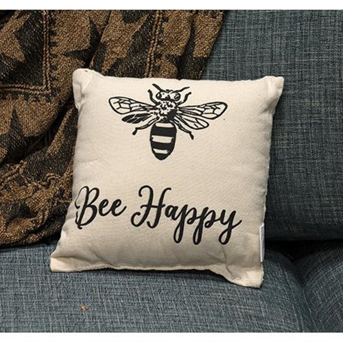 Bee Happy Pillow