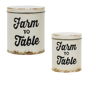 Set, Farm to Table Canisters